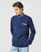 Wrangler Men's Crewneck Sweatshirt In Navy